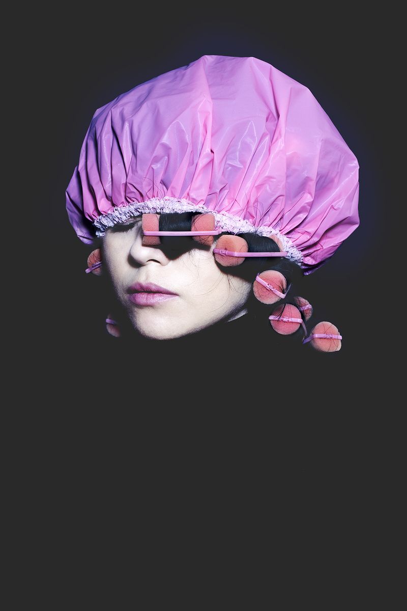 © Ana Espinal - Pink Rollers, Archival inkjet print, 20 x 30 in. or smaller size.