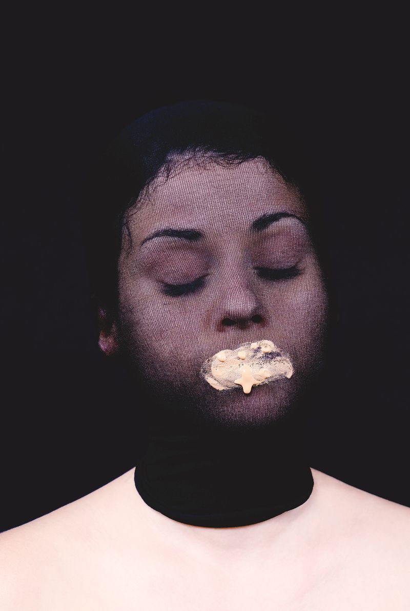 © Ana Espinal - Painted Face, Archival inkjet print, 20 x 30 in. or smaller size.