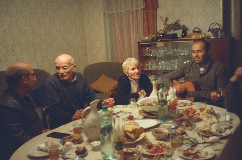 © Toma Gerzha - Family dinner with songs and talks about politics.