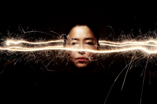 © Flore-aël SURUN - Portrait of the Shaman Sung-mi Park. Seoul, South Korea.