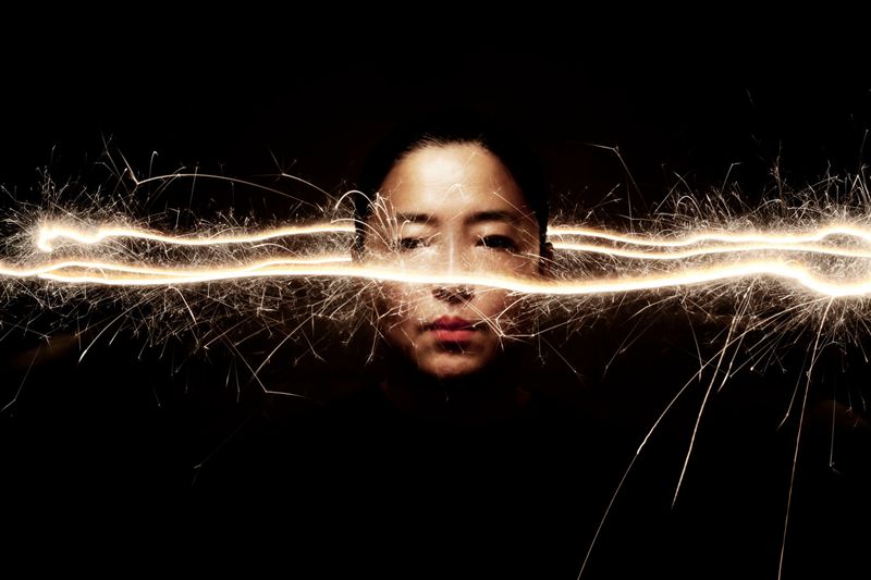 © Flore-aël SURUN - Portrait of the Shaman Sung-mi Park. Seoul, South Korea.