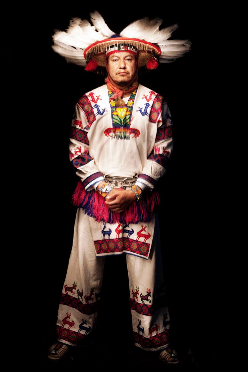 © Flore-aël SURUN - Image from the Shamans of the Circle of Wisdom photography project