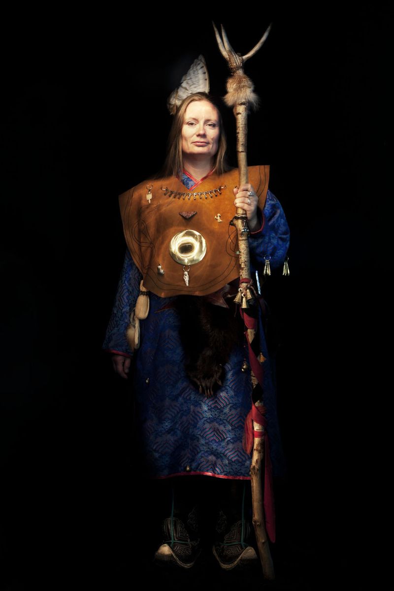 © Flore-aël SURUN - Image from the Shamans of the Circle of Wisdom photography project