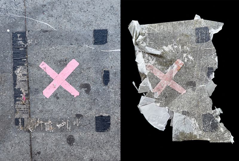 © Ari Salomon - 6 Feet Apart: Artifact (before and after)