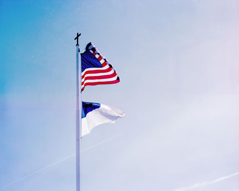 © Olivia Phare - One Nation, 2021 // 4x5 Film Photograph