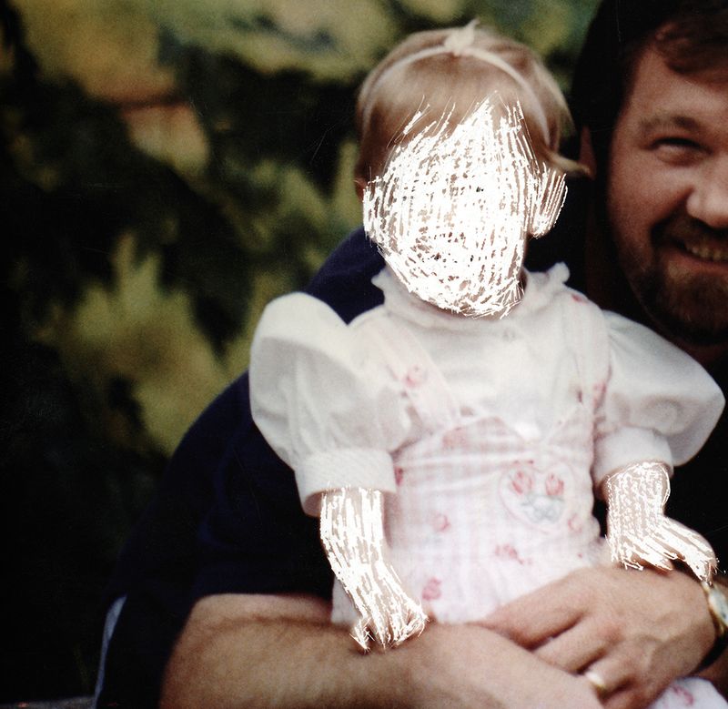 © Olivia Phare - Rapture, 2021 // Scratched Family Archive Photo