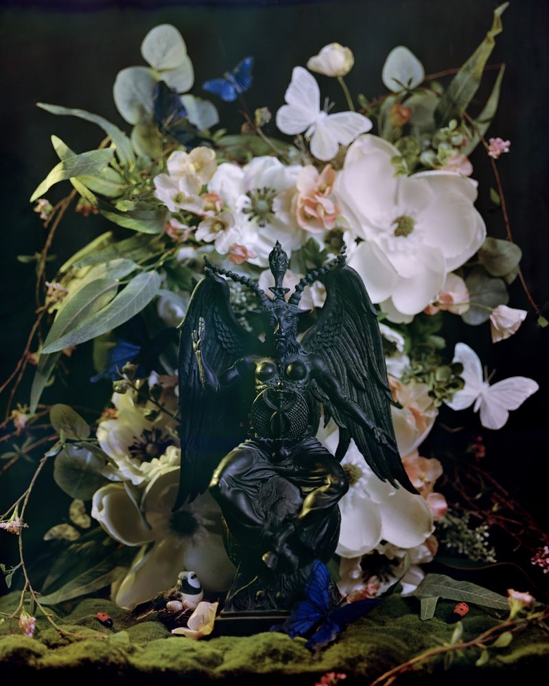 © Olivia Phare - Baphomet, 2022 // 4x5 Film Photograph