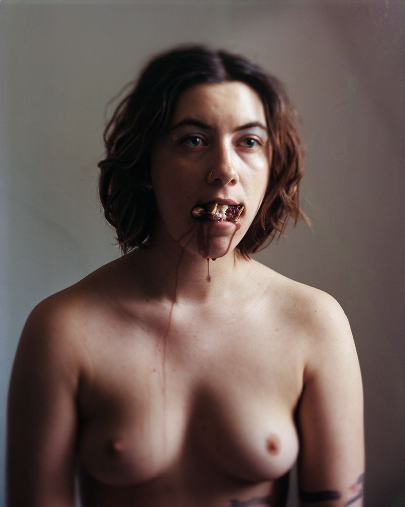 © Olivia Phare - Communion, 2022 // 4x5 Film Photograph