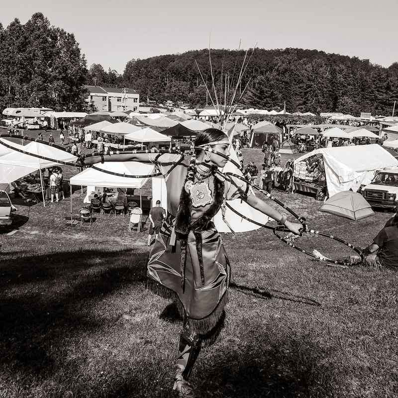 © David Trattles - Image from the Kitigan Zibi Traditional Powwow photography project