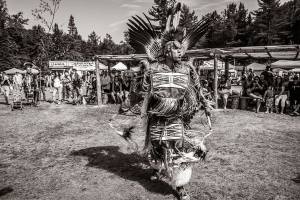 © David Trattles - Image from the Kitigan Zibi Traditional Powwow photography project
