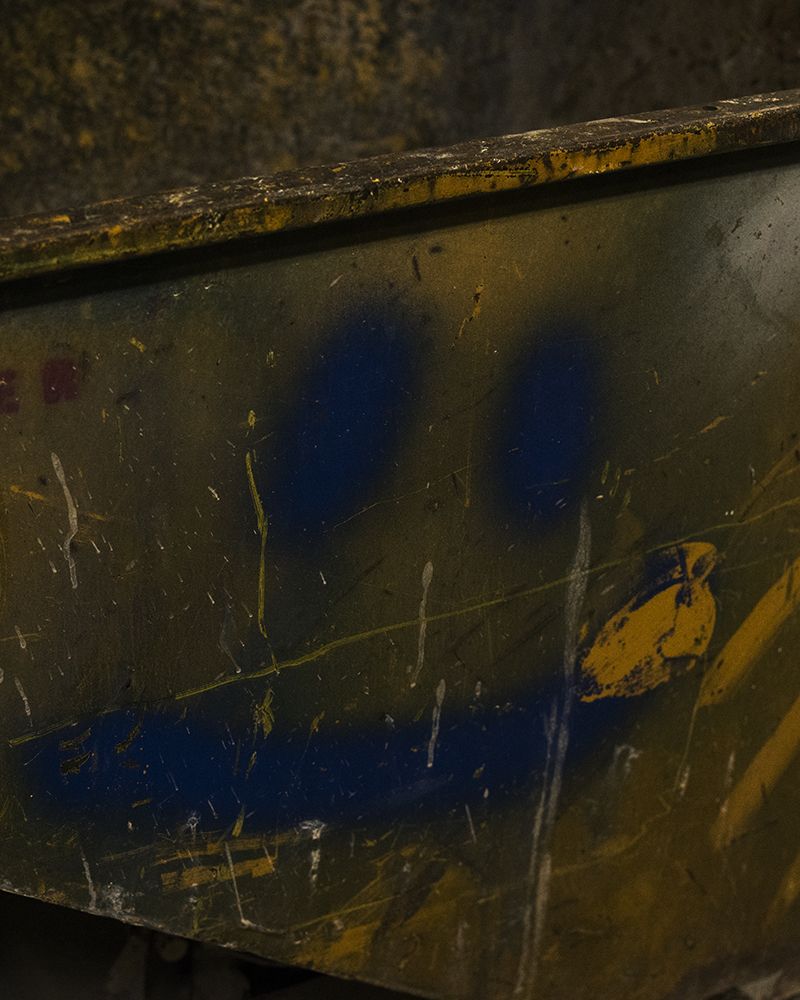 © Emily Graham - Smiley, Underground Radiation Storage Test Site 2, 2019. Bure, France.