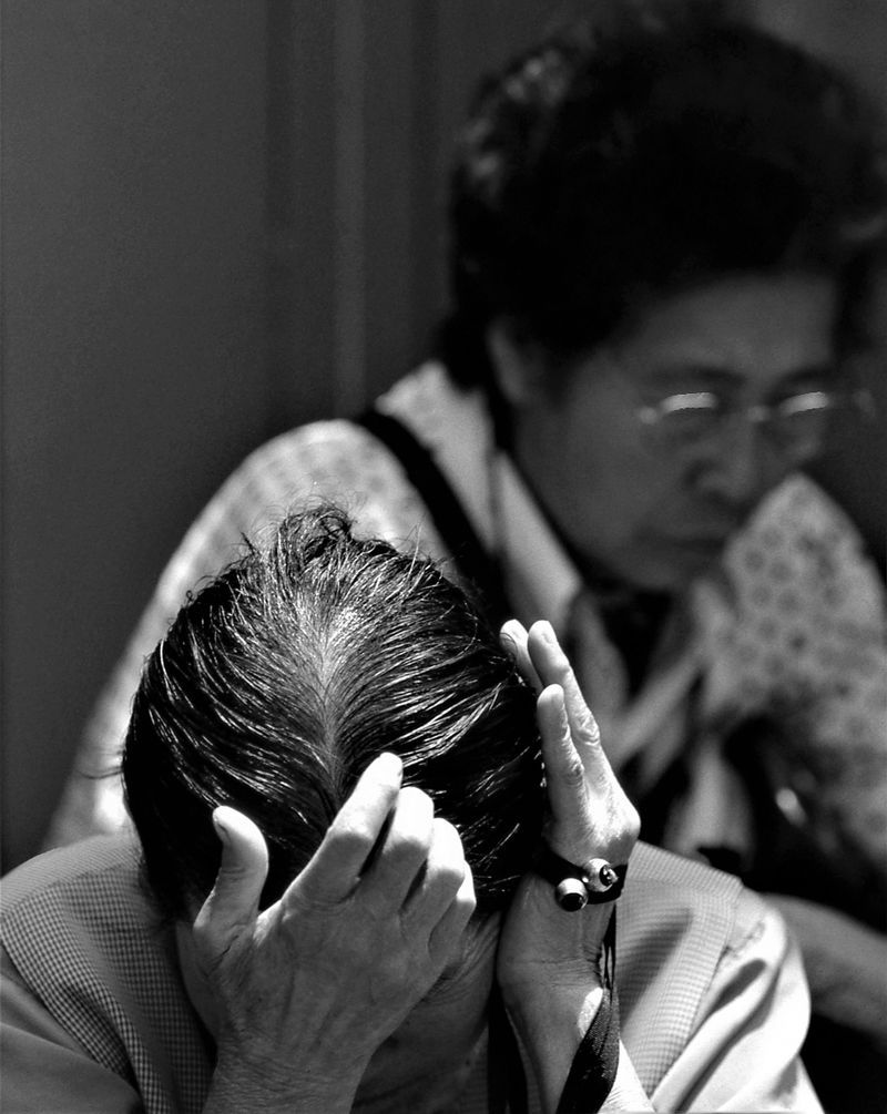 © Hwan Kim - Image from the Returning home after 64 years    border between Russia and China. 문명금할머니의 64년만의 귀환 photography project