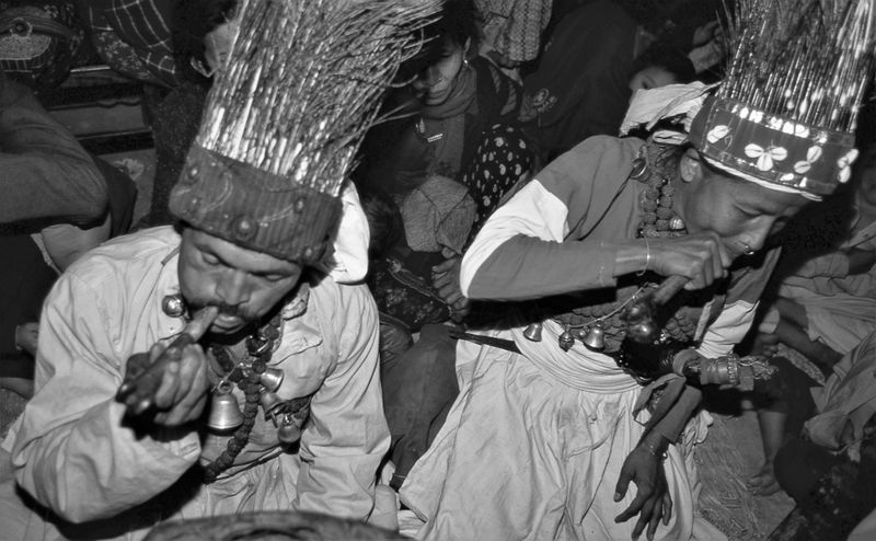 © Hwan Kim - Image from the Visible and invisible - world of shamans 보이는 것과 보이지 않는 것 photography project