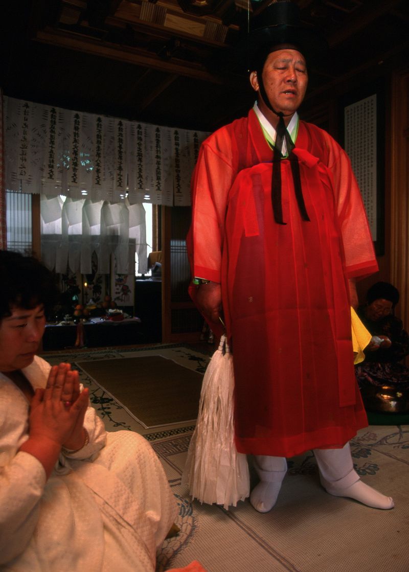 © Hwan Kim - An old shaman I met in Jejudo, Korea