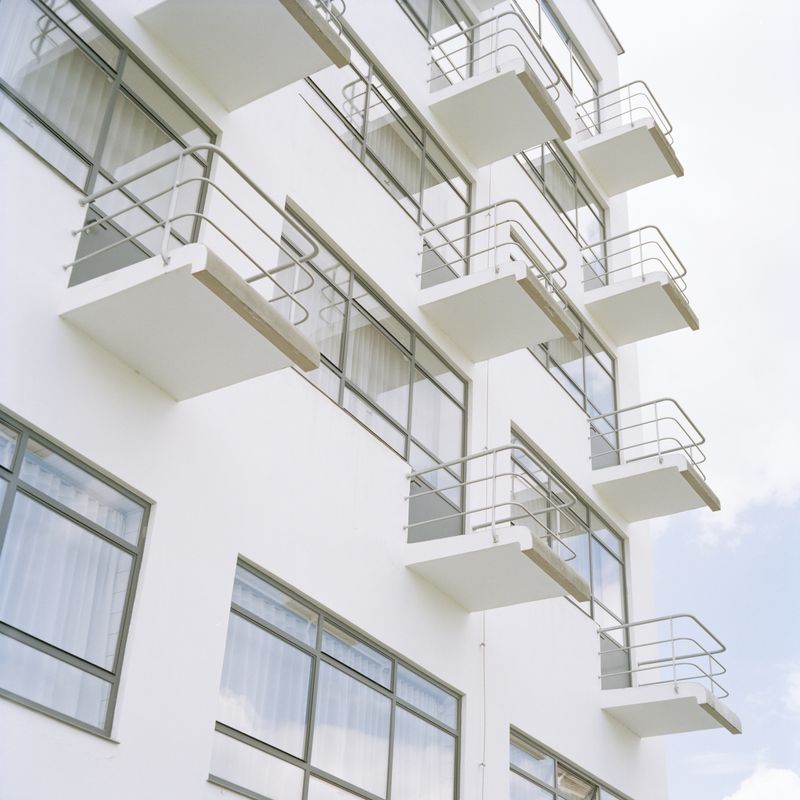 © Oscar McQuillan-Byrne - Bauhaus Building (Prellerhaus Balconies). Dessau, Germany.
