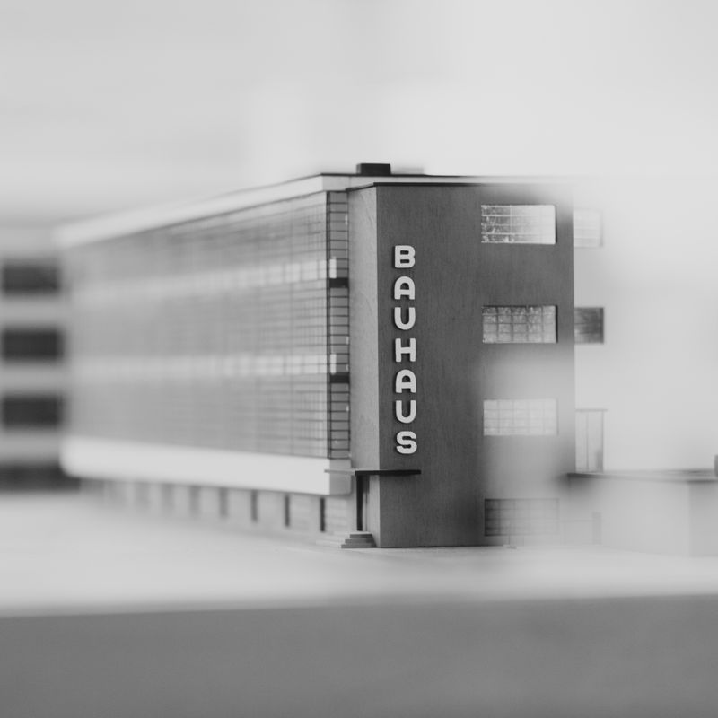 © Oscar McQuillan-Byrne - Model of the Bauhuas Building. Bauhuas Dessau, Germany.