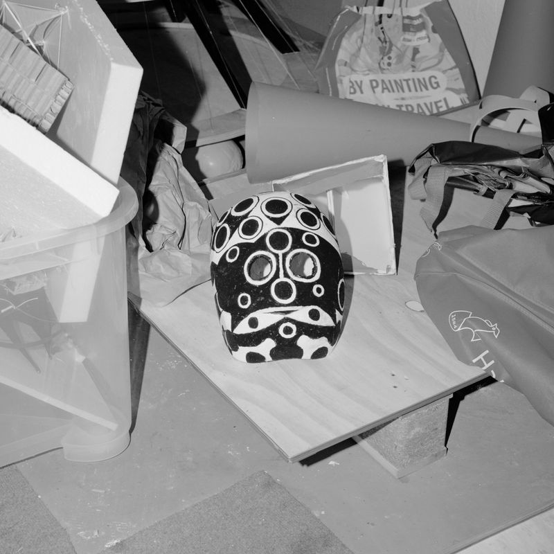 © Oscar McQuillan-Byrne - Mask based on a design by Oskar Schlemmer. Dessau, Germany.