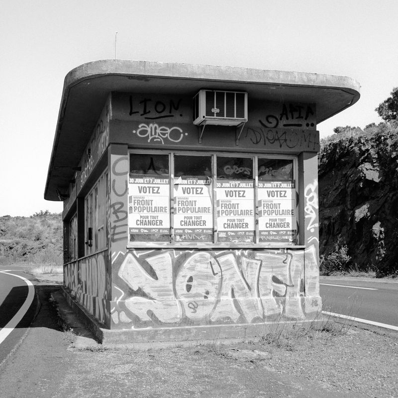 © Oscar McQuillan-Byrne - Disused Ticket Office, Spanish Border, Spain.