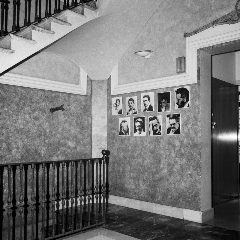 © Oscar McQuillan-Byrne - "Sala Walter Benjamin", Porbou Town Hall, Portbou, Spain.