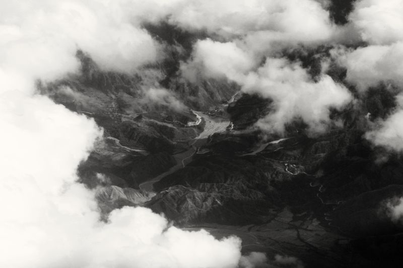 © Angela Galia - A view covered by clouds.