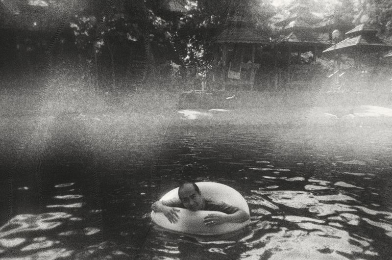 © Angela Galia - Tatay Joe playing at the man made river.