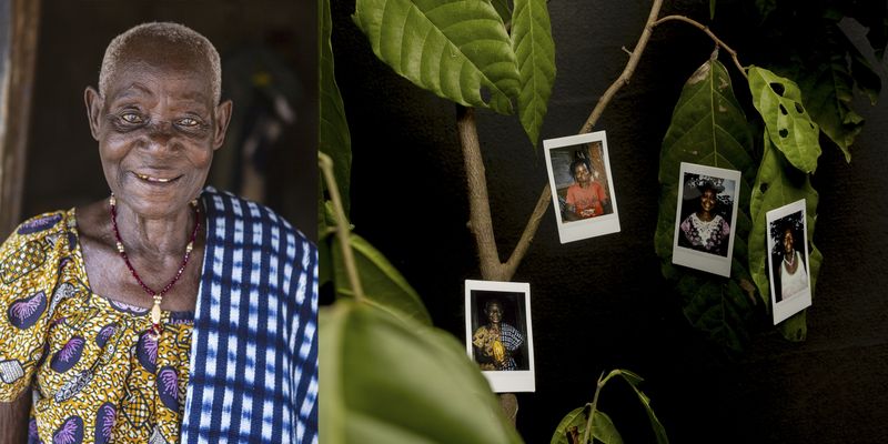 Lina Mensah, "Amanikro ti, ‘Nyonu anyigbandji kpoto’" series, 2023