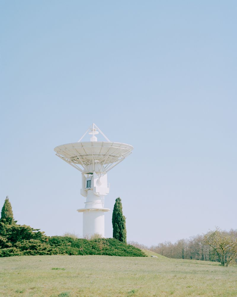 © Silas Bahr - Satellite dish of a remote sensing center in Neustrelitz, Germany.