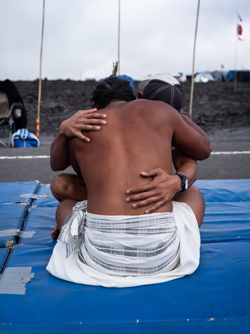 © Molly Peters - Kia'i play Makahiki Games in November. The games are an annual tradition to honor Lono, the god of peace and agriculture.