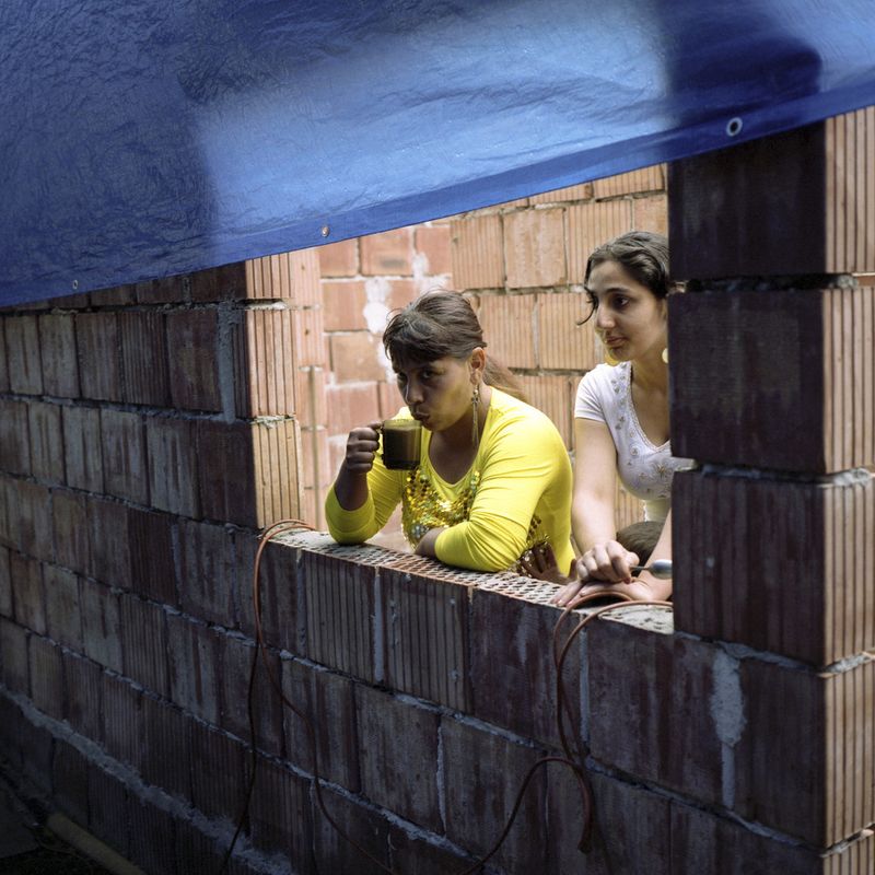 © Gregory Michenaud - Roma minority in Maszkowice, Poland. During catholic communion.