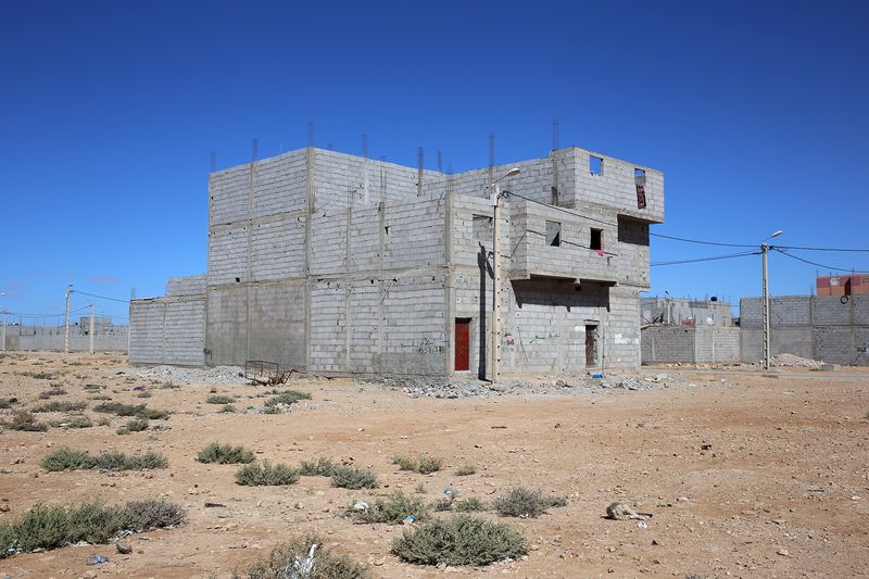 © Camille Szklorz - The capital of Laayoune looks like an enormous building site, the urban transformation is radical.