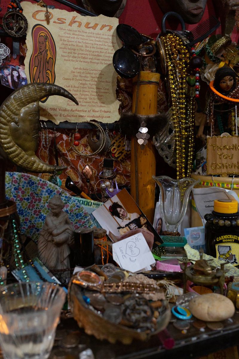 © Allison Stewart - Voodoo Authentica Altar, New Orleans, Louisiana. 2019