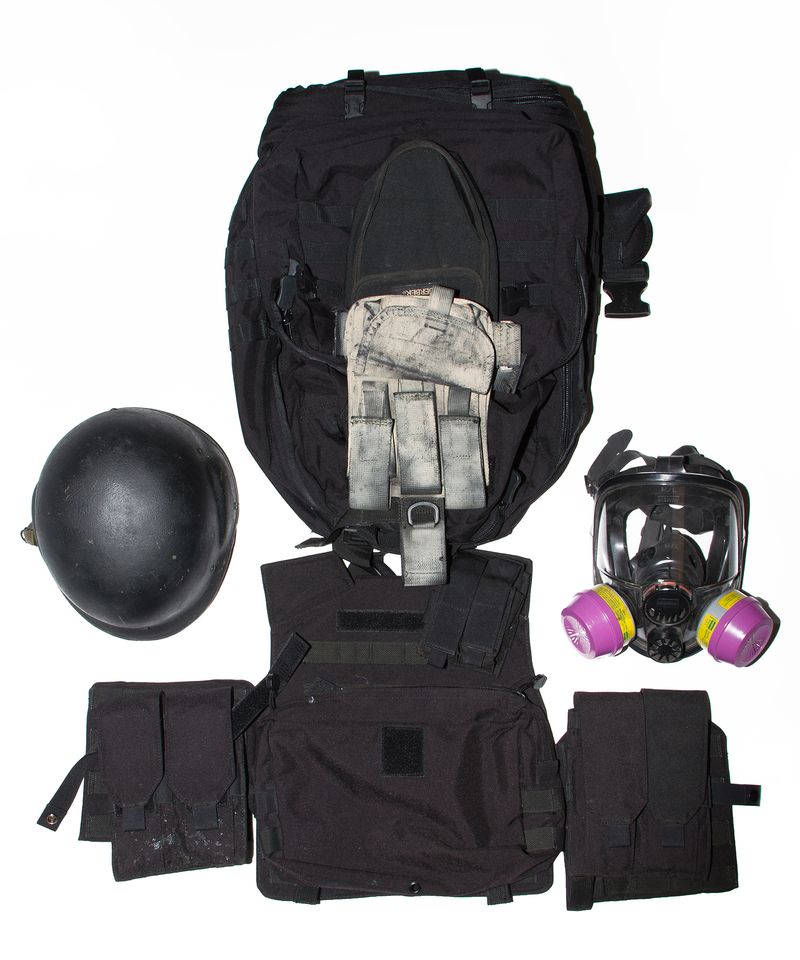 © Allison Stewart - Image from the Bug Out Bag: The Commodification of American Fear photography project