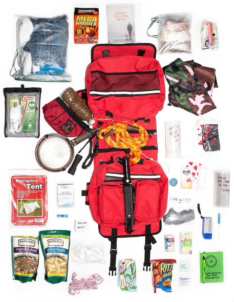 © Allison Stewart - Image from the Bug Out Bag: The Commodification of American Fear photography project