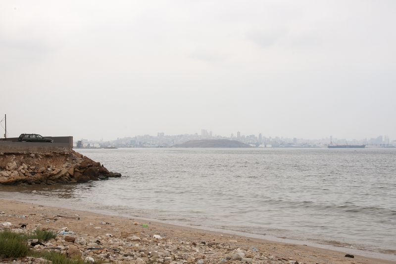 © Leslie Hakim-Dowek - Image from the Along the Beirut River / Where Do Swans Come from ? photography project