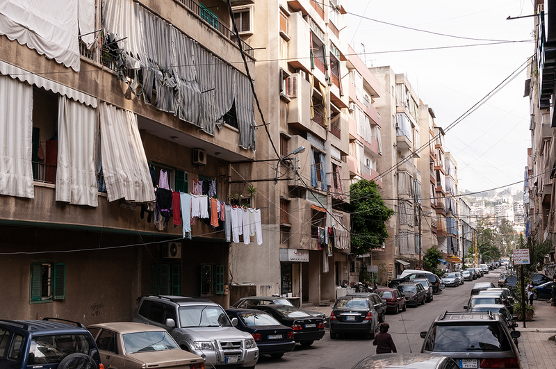 © Leslie Hakim-Dowek - Image from the Along the Beirut River / Where Do Swans Come from ? photography project