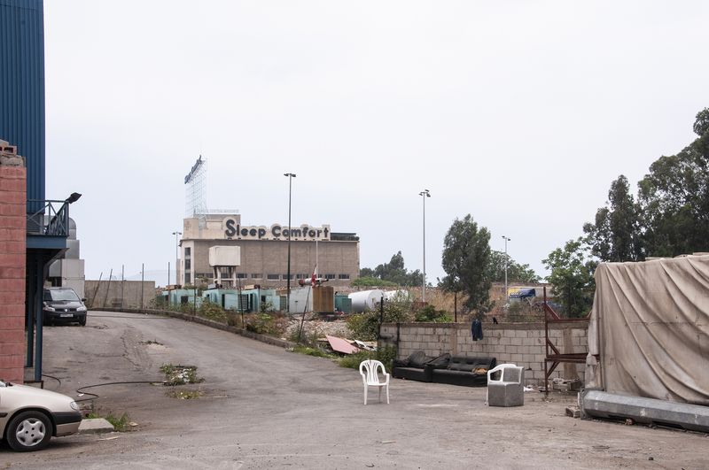 © Leslie Hakim-Dowek - Image from the Along the Beirut River / Where Do Swans Come from ? photography project
