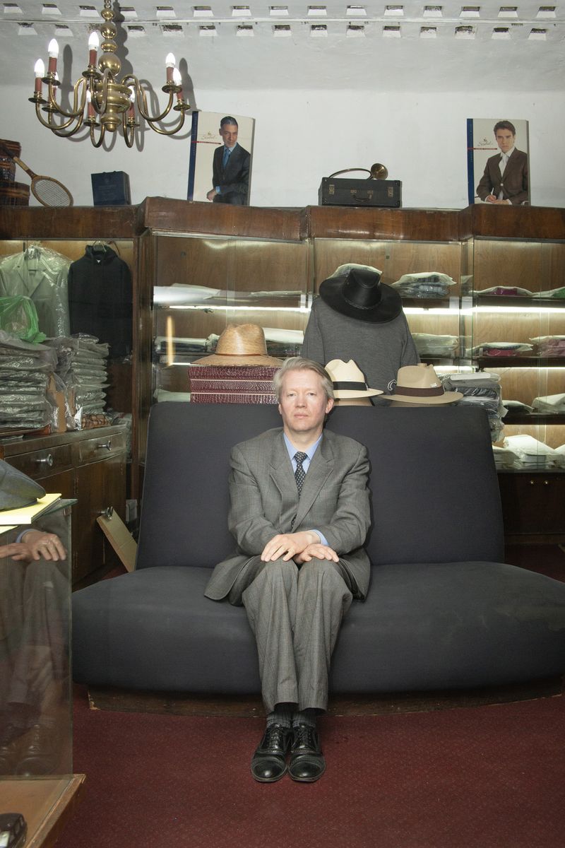 © Melba Arellano - Alvaro,  owner of Artículos Ingleses boutique opened in the 30´s.