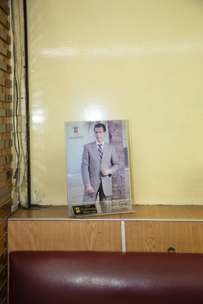 © Melba Arellano - Telas Unión, one of the oldest fabric shops in the city.