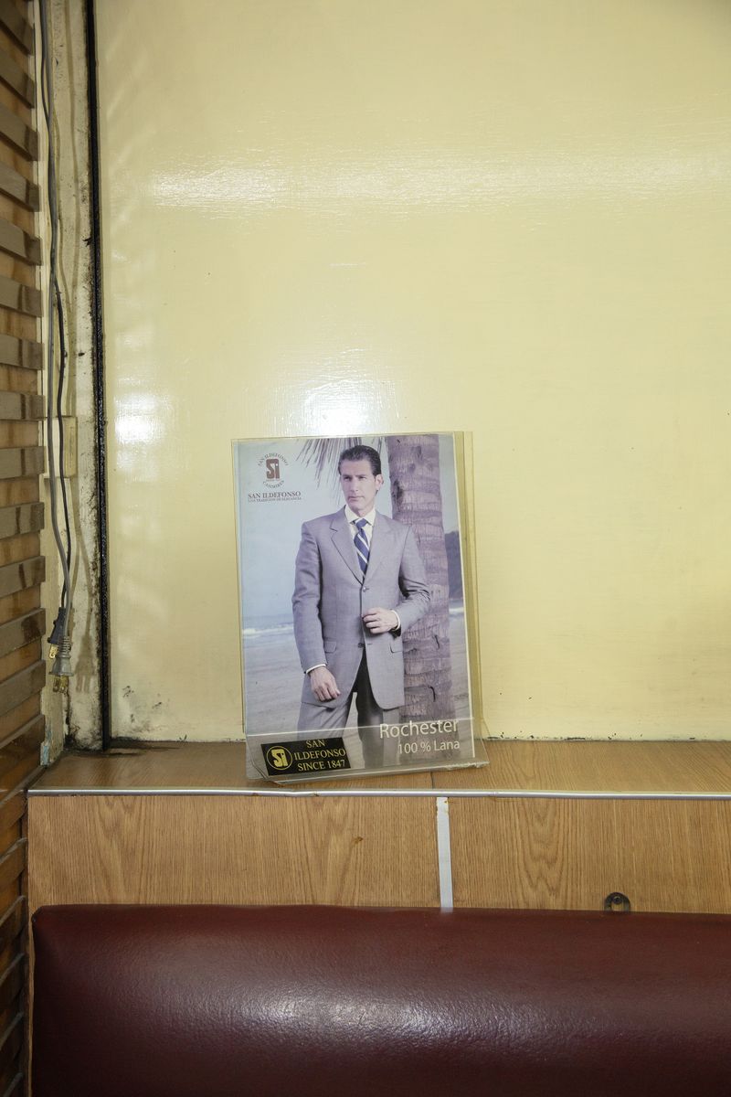 © Melba Arellano - Telas Unión, one of the oldest fabric shops in the city.