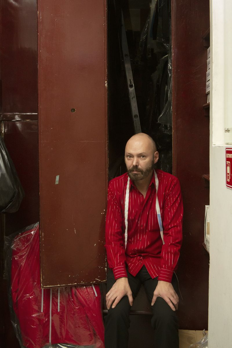 © Melba Arellano - Raúl owner of Camisería Bolivar, one of the oldest men´s fashion boutique in the city.