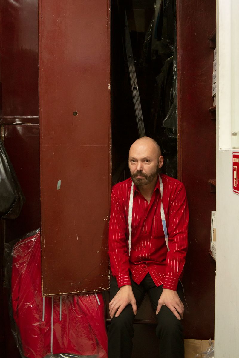 © Melba Arellano - Raúl owner of Camisería Bolivar, one of the oldest men´s fashion boutique in the city.