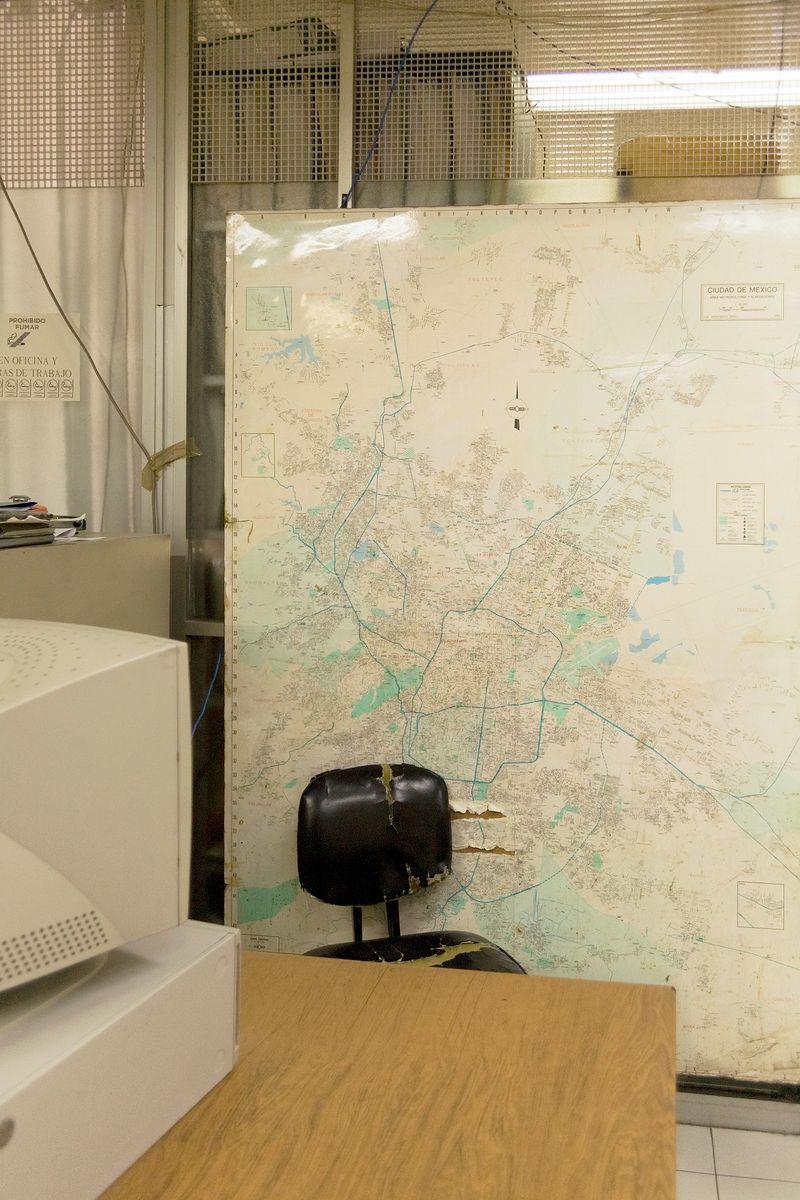 © Melba Arellano - Detail of the Agrarian Affairs Office of the government of Mexico city.