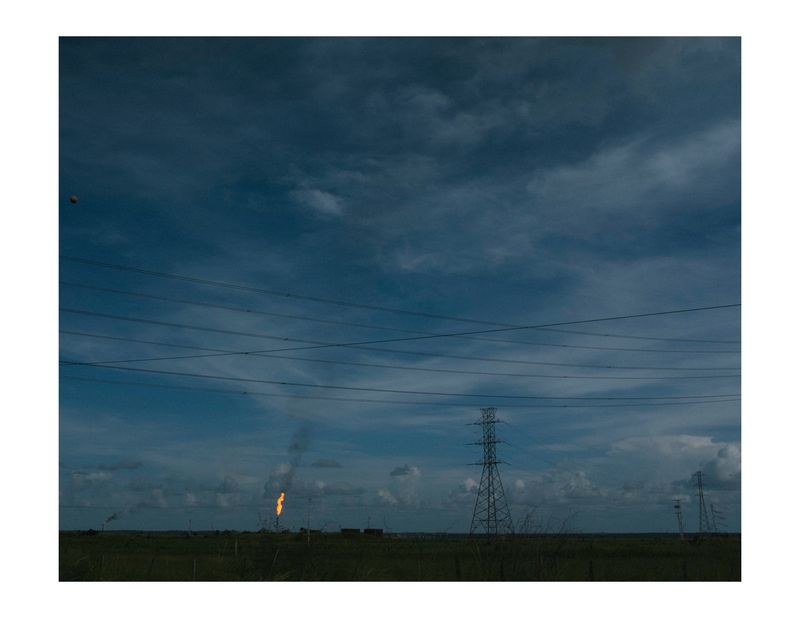 © Andrea Hernández Briceño - A gas refinery in Anzoategui, Venezuela, on August 15, 2018