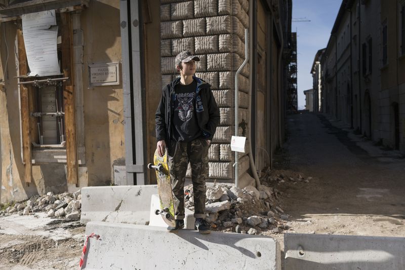 © Stefano Marzoli - Image from the Red Zone Skaters photography project