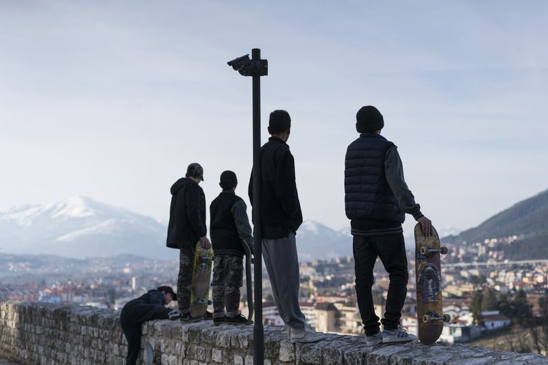 © Stefano Marzoli - Image from the Red Zone Skaters photography project