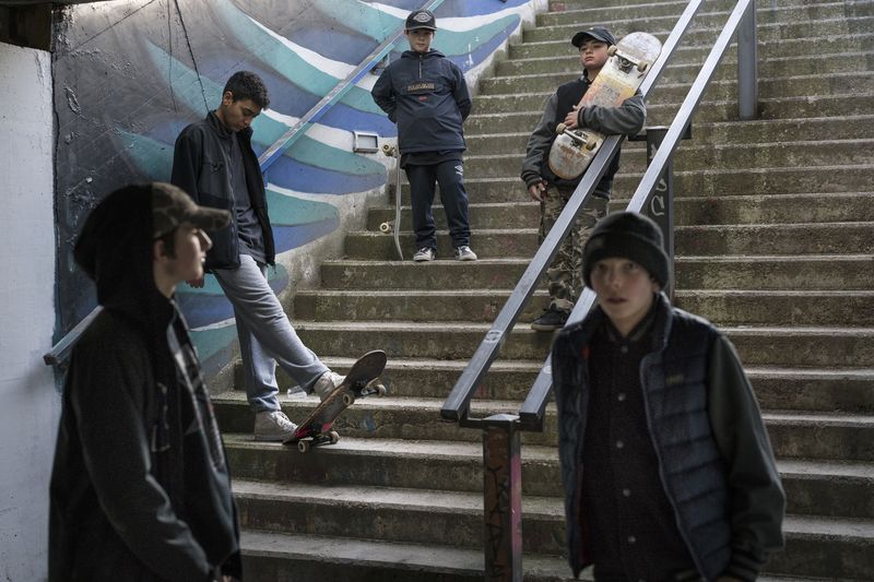 © Stefano Marzoli - Image from the Red Zone Skaters photography project