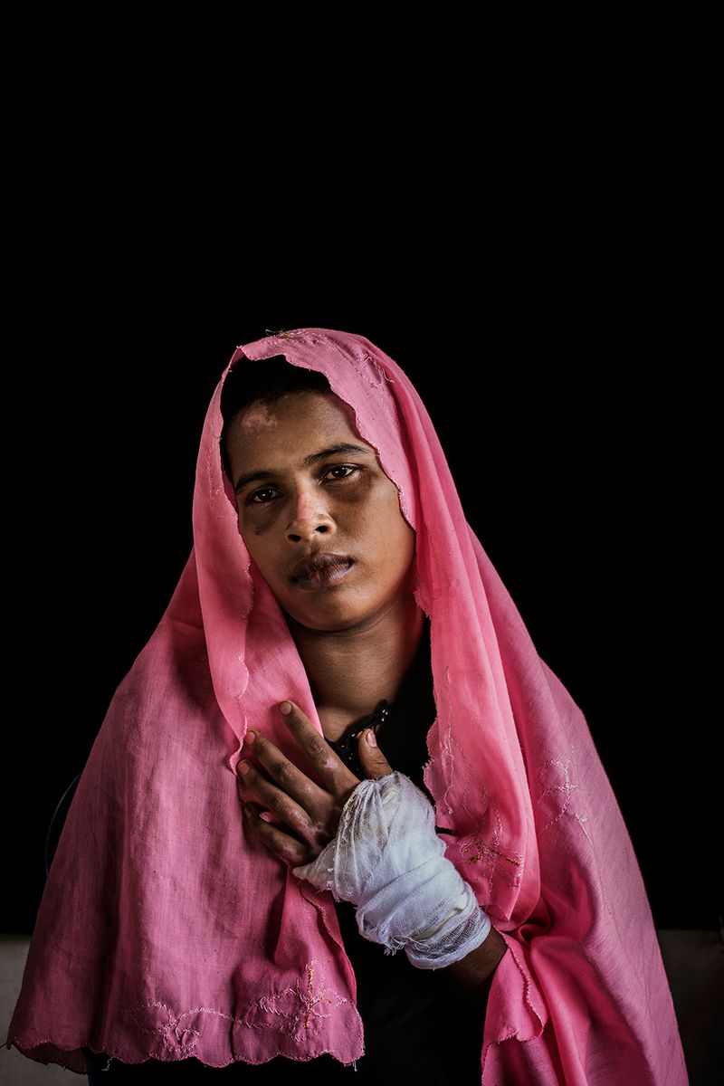 © Anastasia Taylor Lind - Image from the Rohingya Massacre survivors photography project