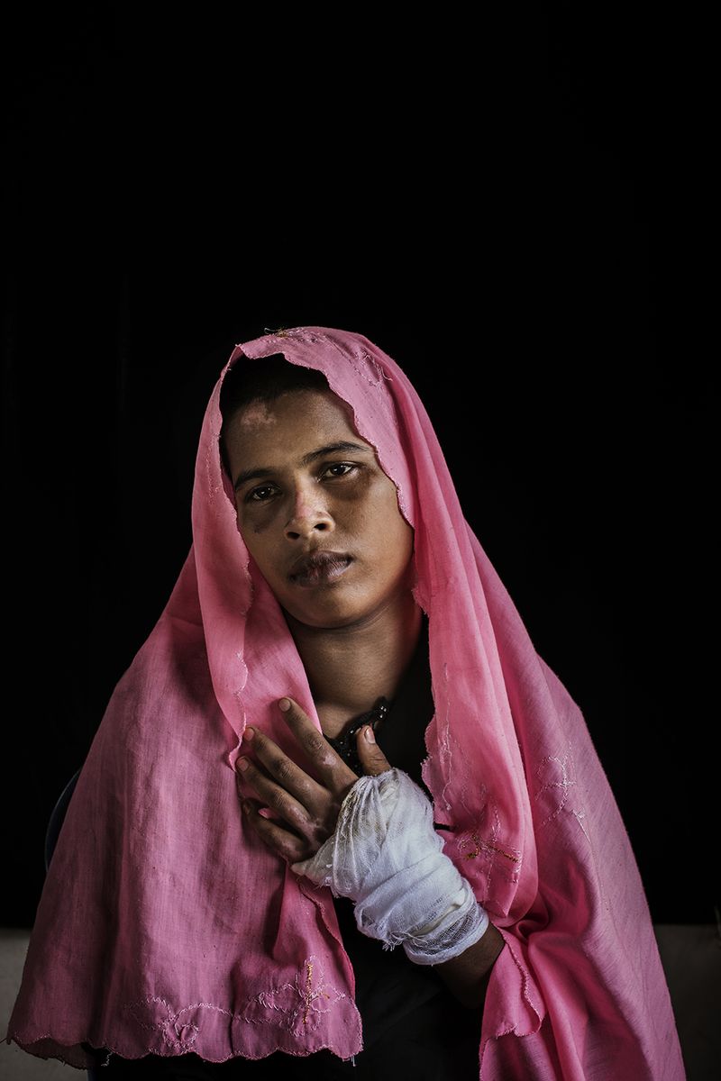 © Anastasia Taylor Lind - Image from the Rohingya Massacre survivors photography project