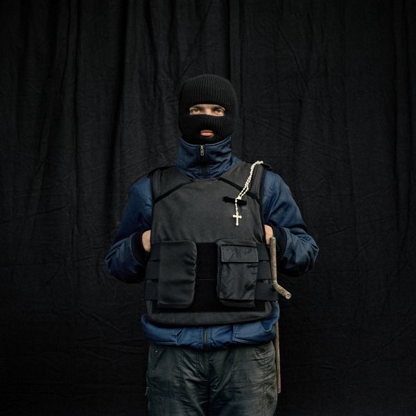© Anastasia Taylor Lind - Misha, 24 Protestor 24th February 2014. Maidan anti-government protests, February 2014. Kiev, Ukraine.