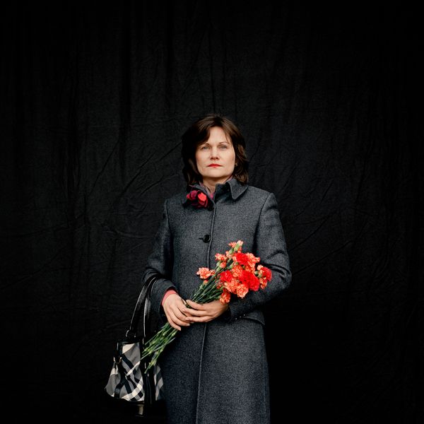 © Anastasia Taylor Lind - Olena, 42 Mourner 26th February 2014. Maidan anti-government protests, February 2014. Kiev, Ukraine.